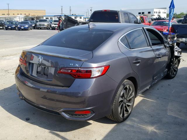 19UDE2F89HA008391 - 2017 ACURA ILX PREMIU GRAY photo 4