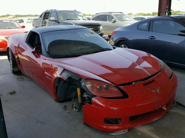 1G1YY26E595100033 - 2009 CHEVROLET CORVETTE Z RED photo 1