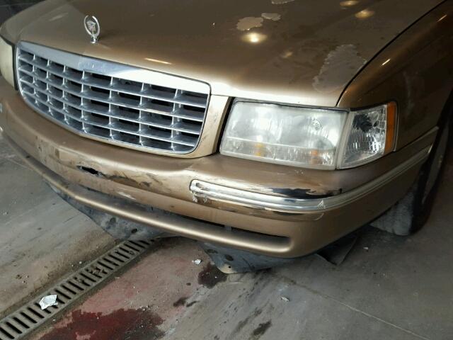 1G6KD54Y7WU787981 - 1998 CADILLAC DEVILLE GOLD photo 9