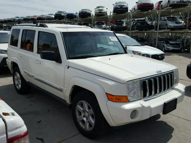 1J8HG58N48C155391 - 2008 JEEP COMMANDER WHITE photo 1