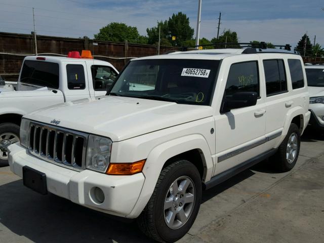 1J8HG58N48C155391 - 2008 JEEP COMMANDER WHITE photo 2