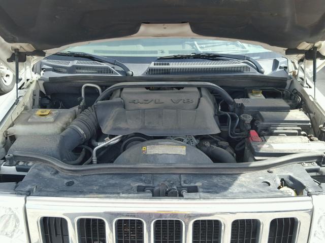 1J8HG58N48C155391 - 2008 JEEP COMMANDER WHITE photo 7