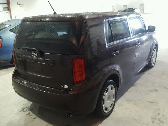 JTLKE50E391063270 - 2009 TOYOTA SCION XB იასამნისფერი ფოტო 4