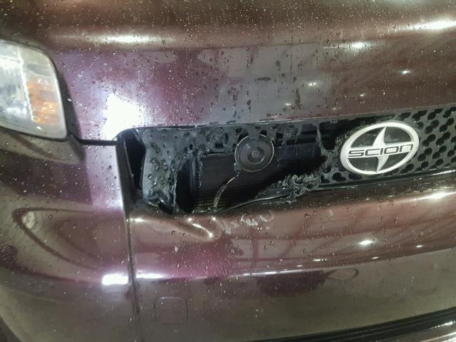 JTLKE50E391063270 - 2009 TOYOTA SCION XB იასამნისფერი ფოტო 9