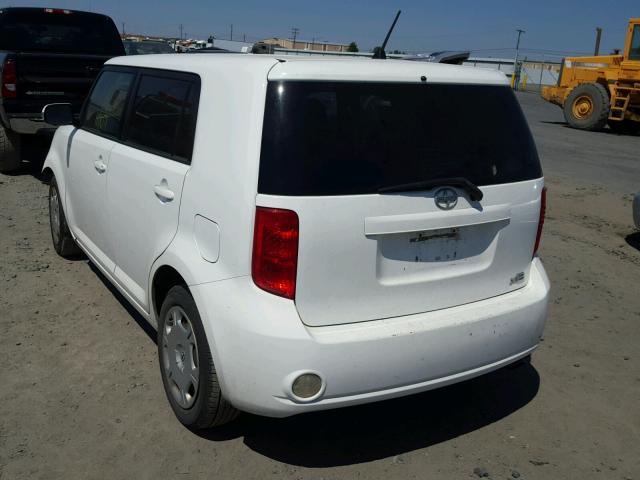 JTLKE50E281038827 - 2008 TOYOTA SCION XB Weiß Foto 3