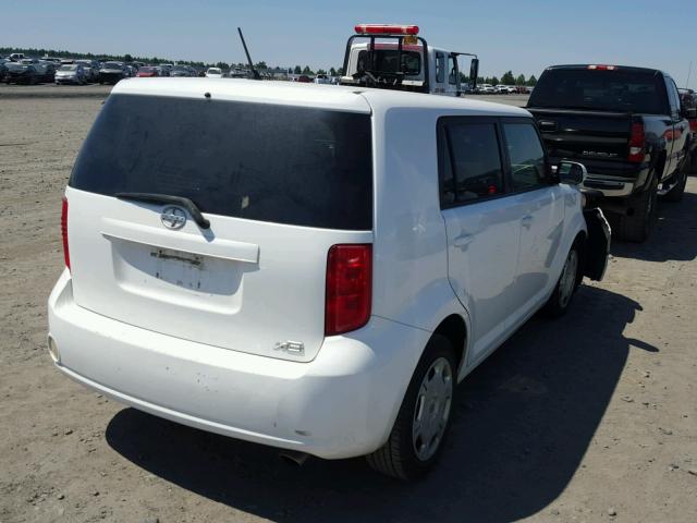 JTLKE50E281038827 - 2008 TOYOTA SCION XB Weiß Foto 4