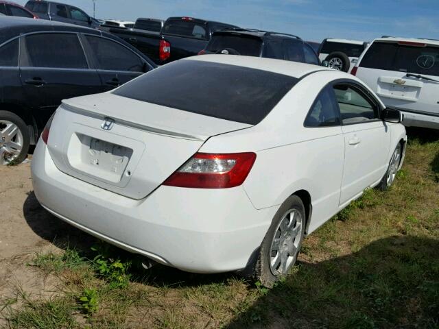 2HGFG1B63BH514664 - 2011 HONDA CIVIC WHITE photo 4