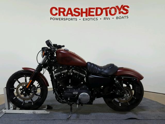 1HD4LE218HC408735 - 2017 HARLEY-DAVIDSON XL883 BROWN photo 5