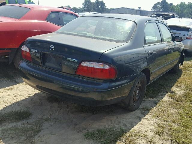 1YVGF22CX25263077 - 2002 MAZDA 626 LX GREEN photo 4