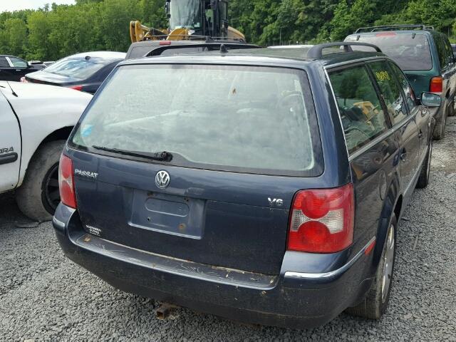 WVWWH63B33E069193 - 2003 VOLKSWAGEN PASSAT GLX 蓝色 照片 4