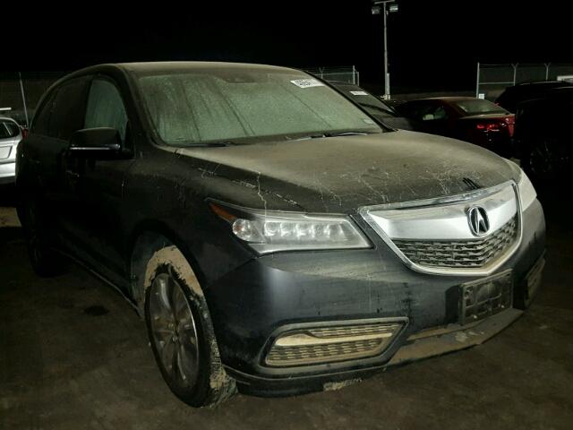 5FRYD4H42GB017690 - 2016 ACURA MDX TECHNO GRAY photo 1