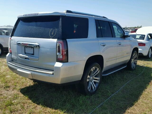 1GKS2CKJ2HR166025 - 2017 GMC YUKON SILVER photo 4