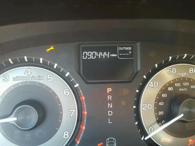 5FNRL5H40DB019531 - 2013 HONDA ODYSSEY EX GRAY photo 8