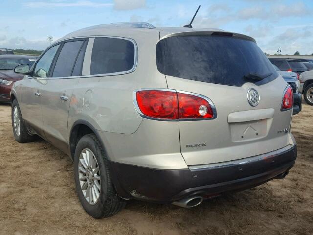 5GAEV23718J128511 - 2008 BUICK ENCLAVE GOLD photo 3