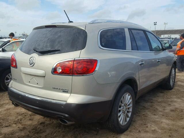 5GAEV23718J128511 - 2008 BUICK ENCLAVE GOLD photo 4