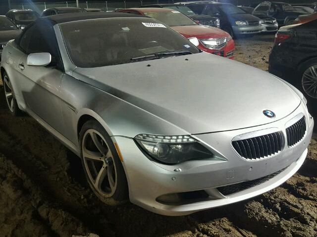 WBAEB53528CX61415 - 2008 BMW 650 SILVER photo 1