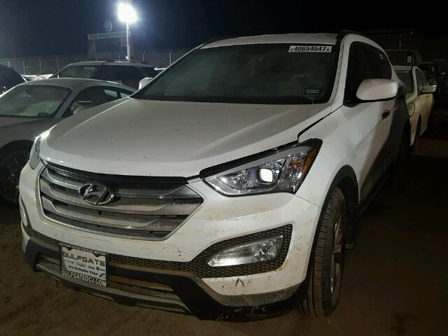 5XYZU3LB2FG277424 - 2015 HYUNDAI SANTA FE S Սպիտակ լուսանկար 2