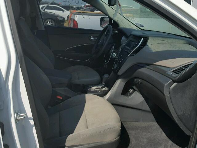 5XYZU3LB2FG277424 - 2015 HYUNDAI SANTA FE S Սպիտակ լուսանկար 5