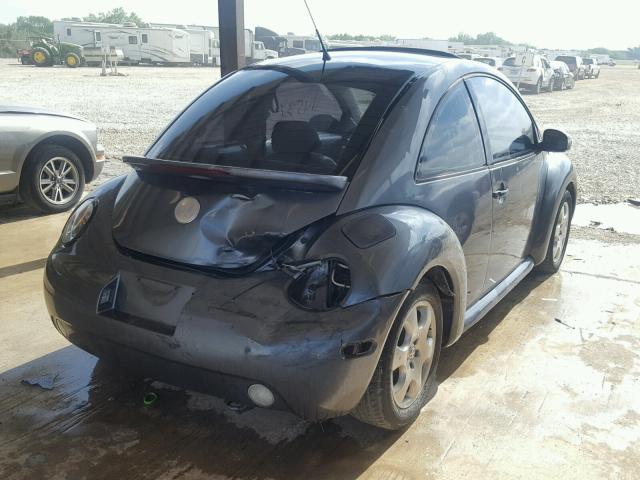 3VWCK21C03M435420 - 2003 VOLKSWAGEN NEW BEETLE Boz foto 4