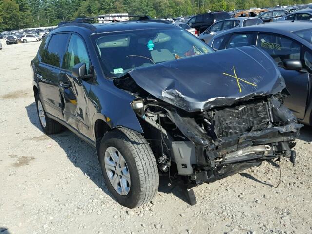 1GNKRFKD3DJ169650 - 2013 CHEVROLET TRAVERSE L GRAY photo 1