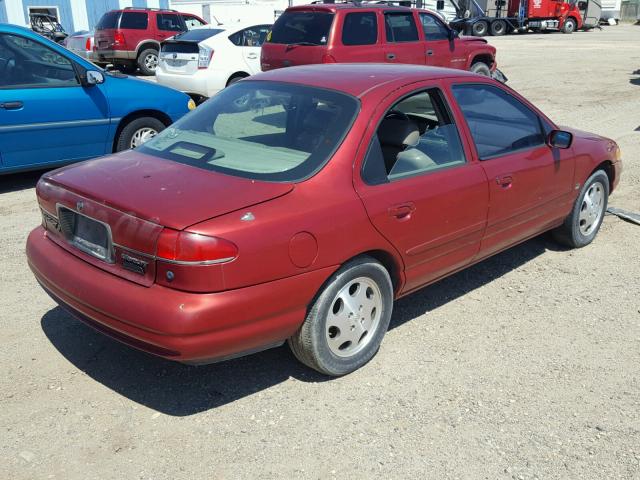 3MELM66L9TM604734 - 1996 MERCURY MYSTIQUE L RED photo 9