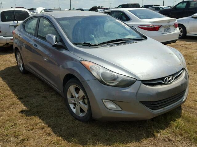 KMHDH4AE1DU712880 - 2013 HYUNDAI ELANTRA GL GRAY photo 2