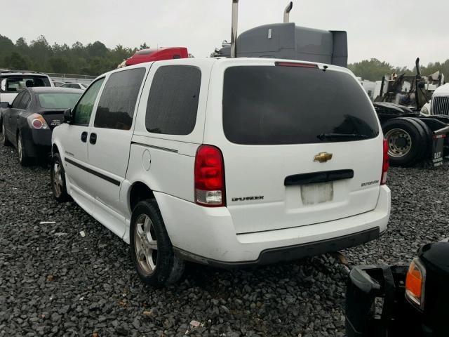 1GBDV131X7D113605 - 2007 CHEVROLET UPLANDER I 白色 照片 3