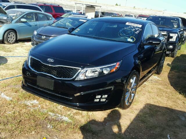 5XXGR4A66FG506289 - 2015 KIA OPTIMA SX BLACK photo 2