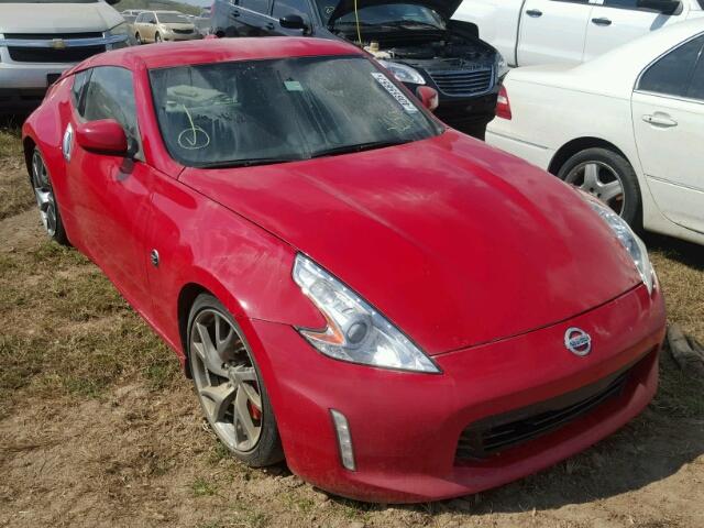 JN1AZ4EH5EM636738 - 2014 NISSAN 370Z BASE RED photo 1