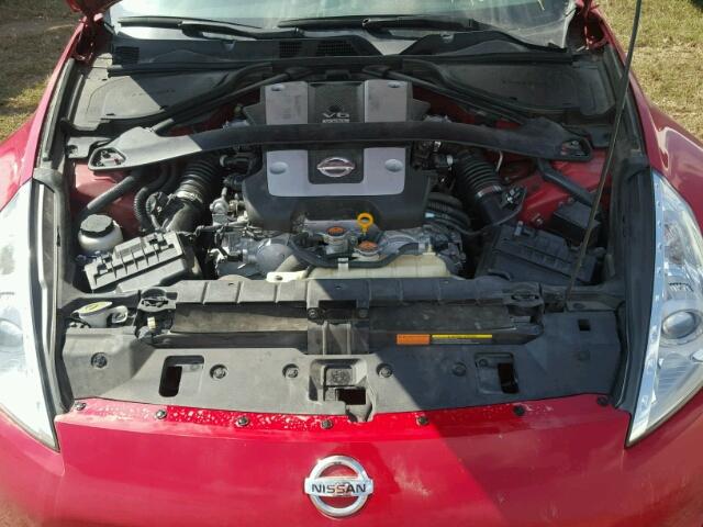 JN1AZ4EH5EM636738 - 2014 NISSAN 370Z BASE RED photo 7