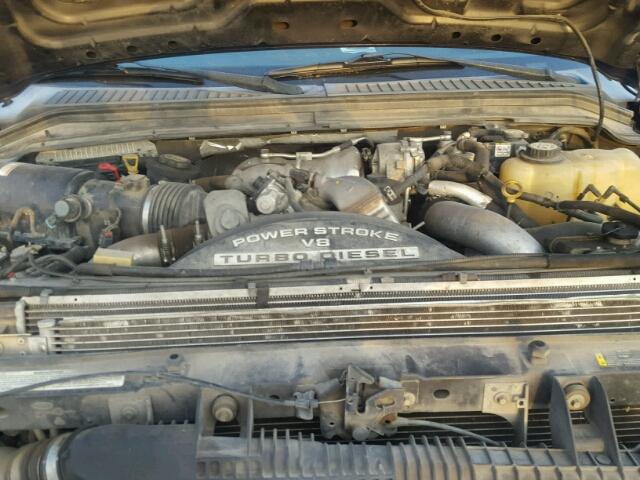 1FTSW21R98EA42939 - 2008 FORD F250 SUPER BROWN photo 7