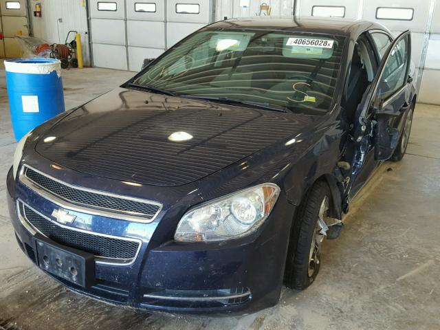 1G1ZH57B494109080 - 2009 CHEVROLET MALIBU 1LT ლურჯი ფოტო 2