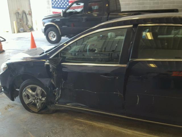 1G1ZH57B494109080 - 2009 CHEVROLET MALIBU 1LT ლურჯი ფოტო 9