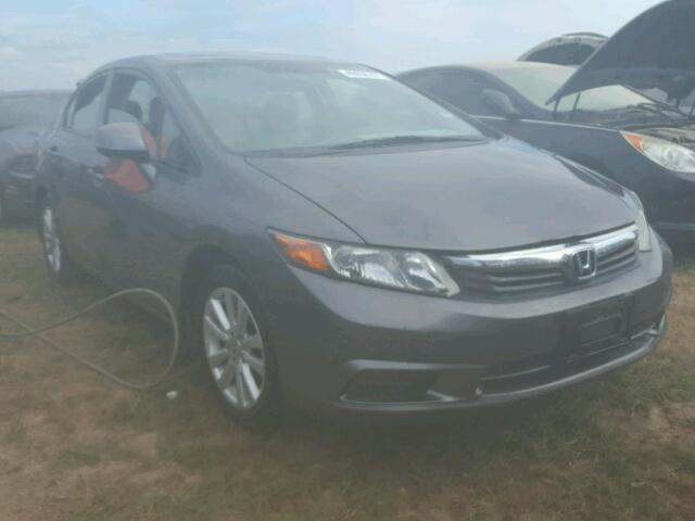 19XFB2F85CE015800 - 2012 HONDA CIVIC GRAY photo 1