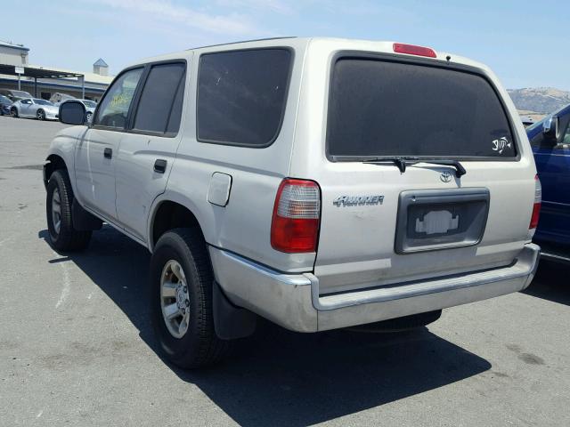 JT3GM84R3Y0069226 - 2000 TOYOTA 4RUNNER SILVER photo 3