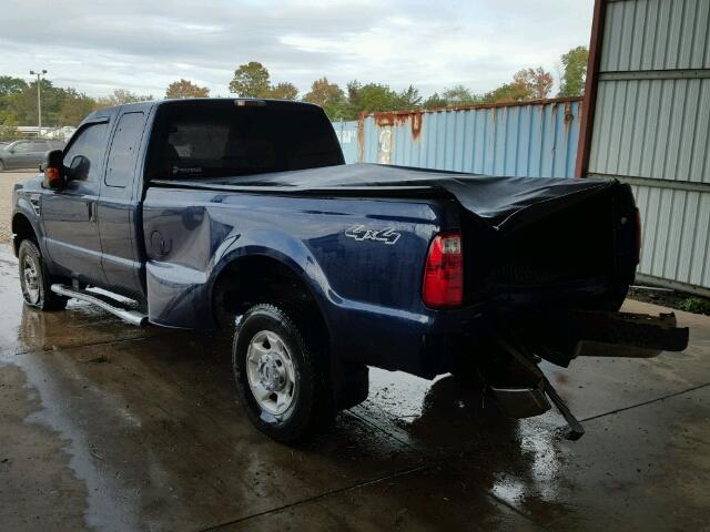 1FTSX2B50AEB35492 - 2010 FORD F250 SUPER BLUE photo 3