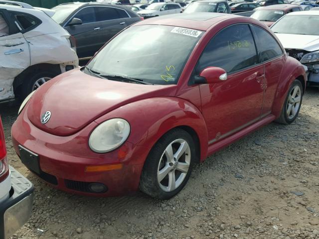 3VWSG31C96M400785 - 2006 VOLKSWAGEN NEW BEETLE RED photo 2