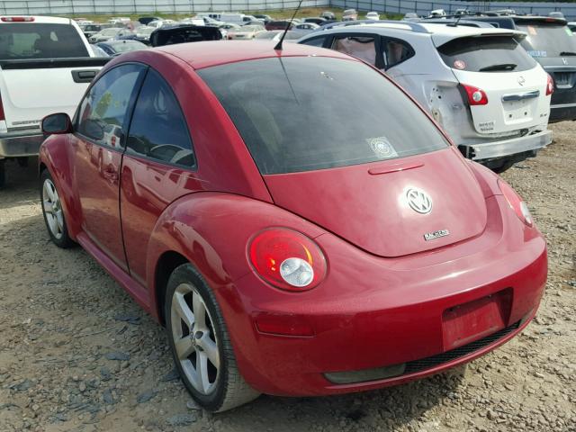 3VWSG31C96M400785 - 2006 VOLKSWAGEN NEW BEETLE 红色 照片 3