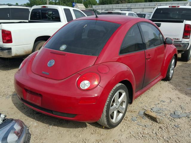 3VWSG31C96M400785 - 2006 VOLKSWAGEN NEW BEETLE 红色 照片 4