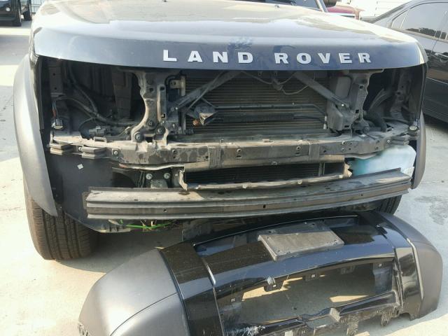 SALAE25496A385714 - 2006 LAND ROVER LR3 SE BLACK photo 9