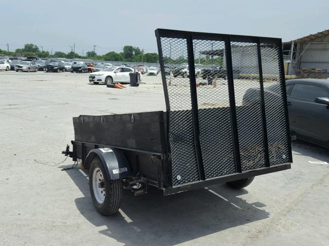 4YMUL0817FT002953 - 2015 UTILITY TRAILER BLACK photo 1