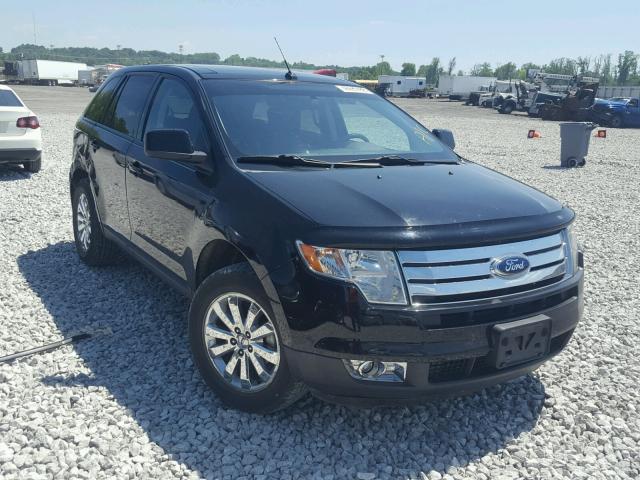 2FMDK39C67BB28614 - 2007 FORD EDGE SEL P BLACK photo 1