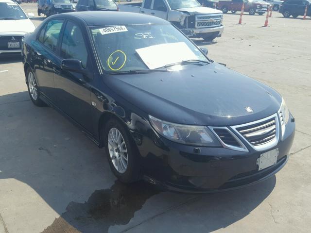 YS3FB49Y881122995 - 2008 SAAB 9-3 2.0T BLACK photo 1