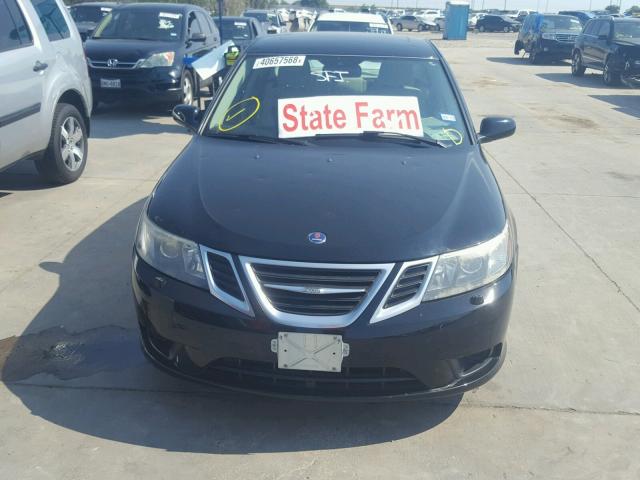 YS3FB49Y881122995 - 2008 SAAB 9-3 2.0T BLACK photo 9