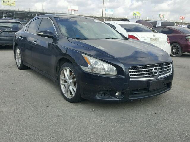 1N4AA51E89C807425 - 2009 NISSAN MAXIMA S BLACK photo 1