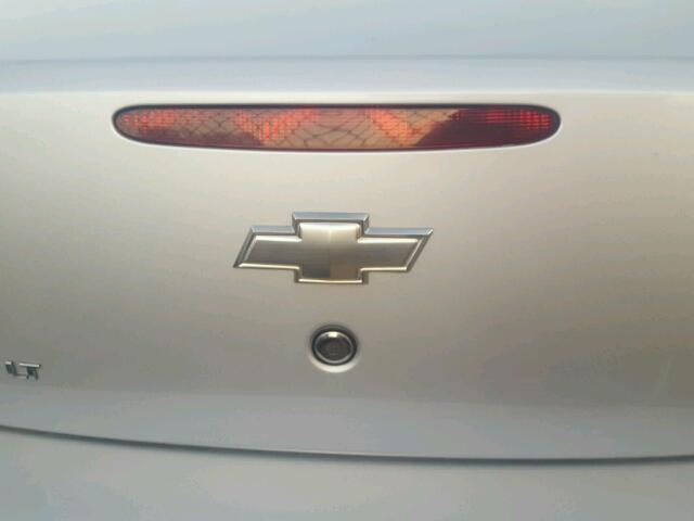 1G1AL55F867702422 - 2006 CHEVROLET COBALT SILVER photo 9