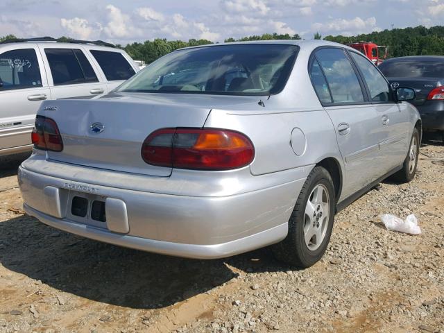 1G1ND52F54M671955 - 2004 CHEVROLET CLASSIC SILVER photo 4