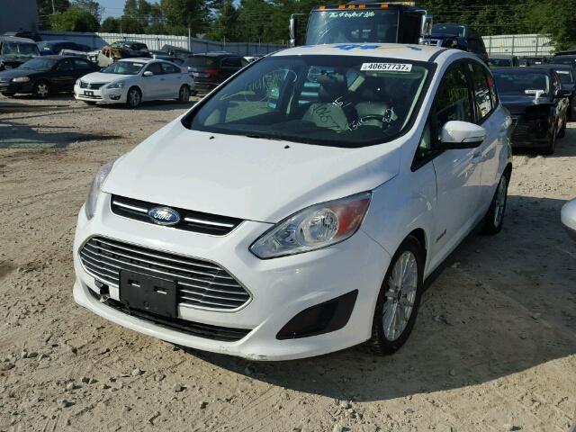 1FADP5AU0FL102455 - 2015 FORD C-MAX WHITE photo 2