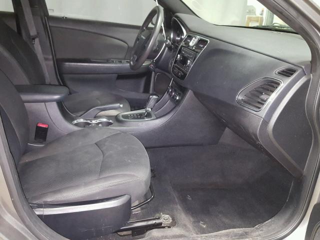 1C3CCBAG6CN228611 - 2012 CHRYSLER 200 GRAY photo 5