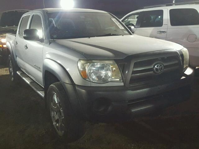 3TMJU62N29M077564 - 2009 TOYOTA TACOMA SILVER photo 1